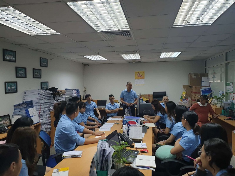 Quy trình may đồng phục tại Đồng Phục Thành Công