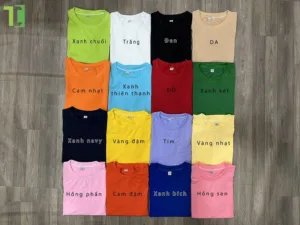 Chọn size áo thun đồng phục như thế nào là phù hợp?